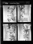 Hospital savings meeting (4 Negatives) (June 25, 1954) [Sleeve 62, Folder c, Box 4]